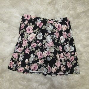 Floral circle skirt